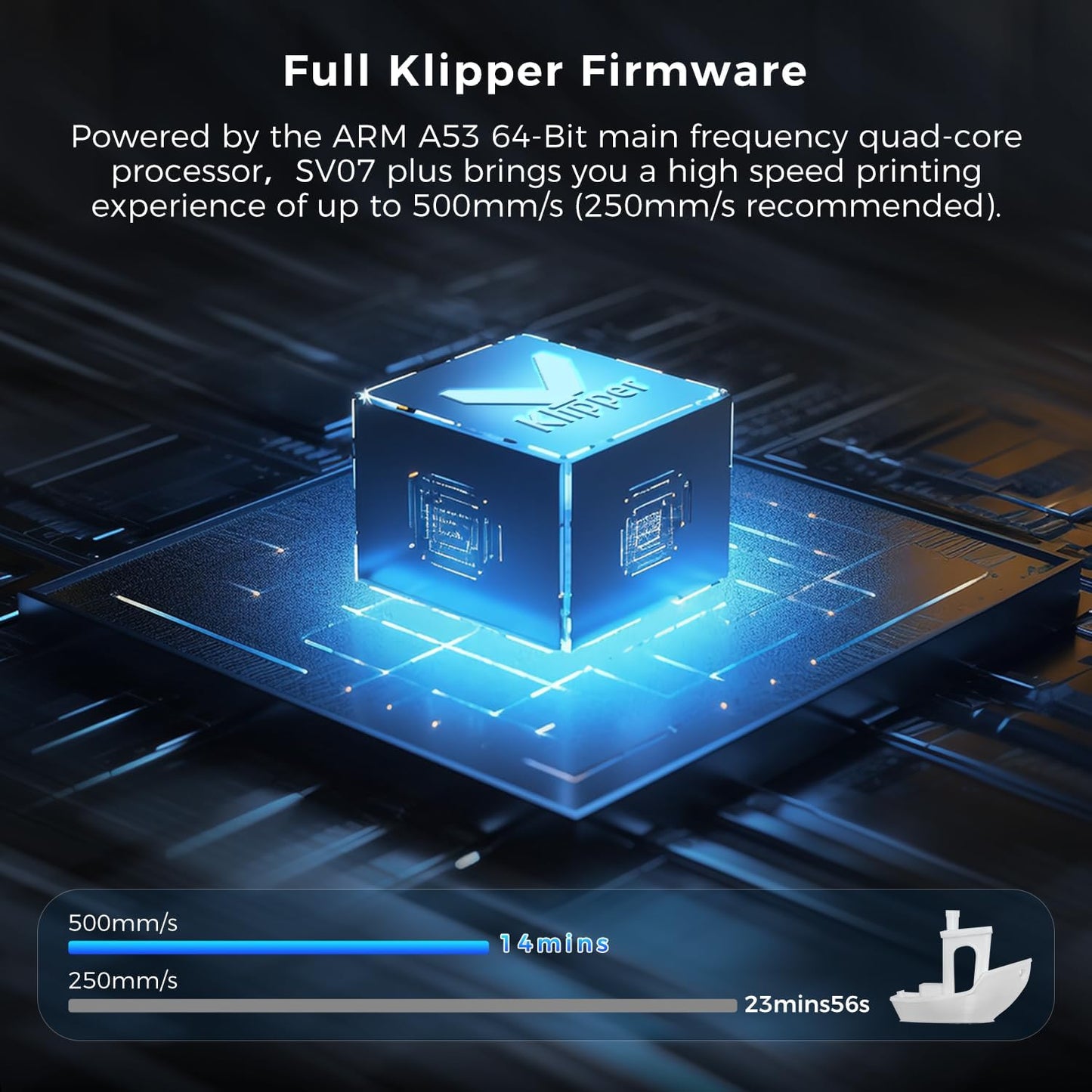 Impresora 3D Sovol SV07 Plus con firmware Klipper