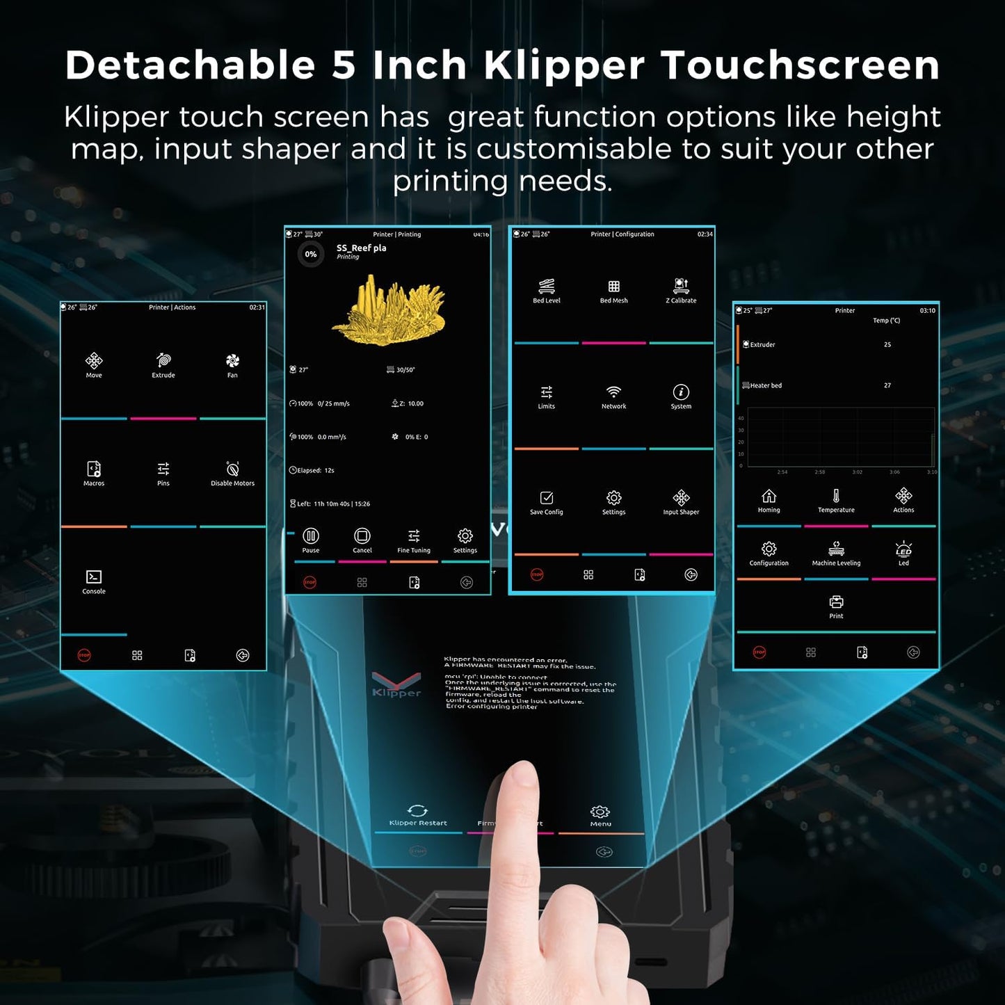 Impresora 3D Sovol SV07 Plus con firmware Klipper