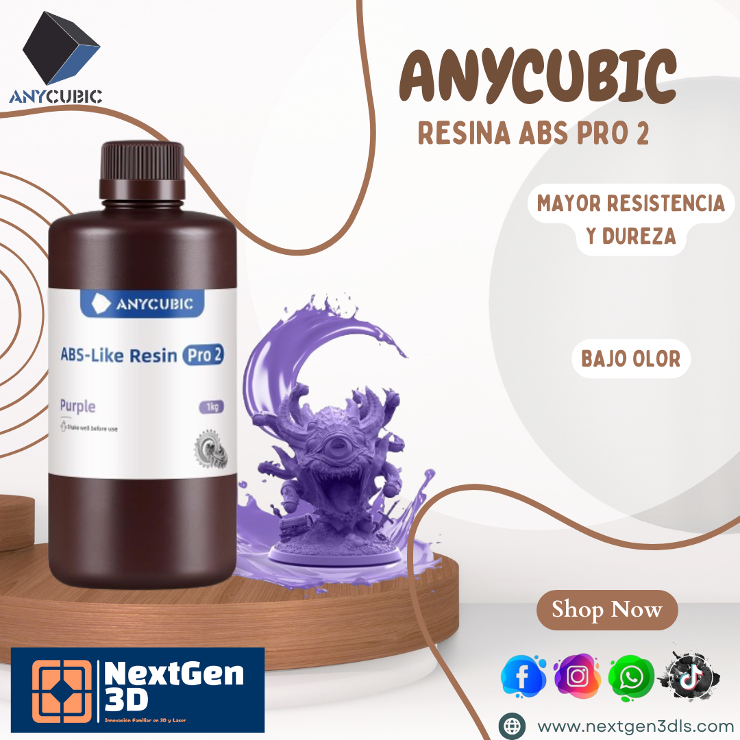 RESINA ANYCUBIC ABS PRO 2