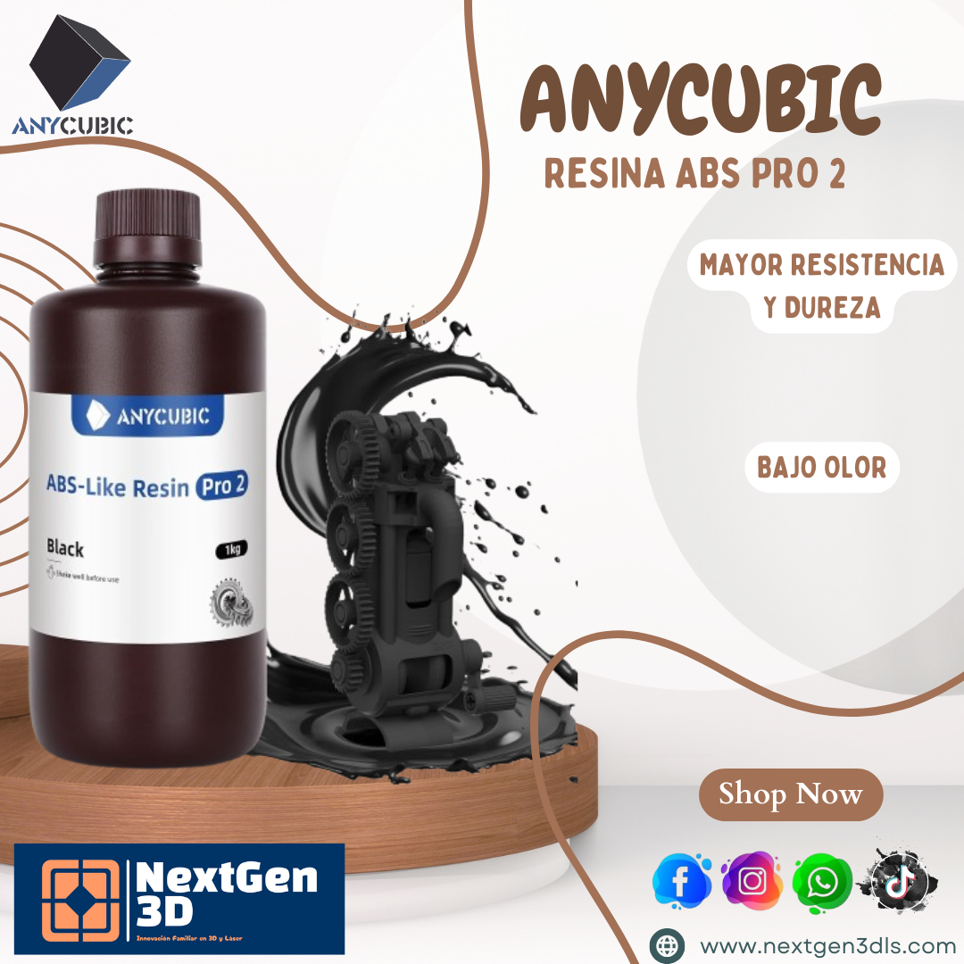 RESINA ANYCUBIC ABS PRO 2