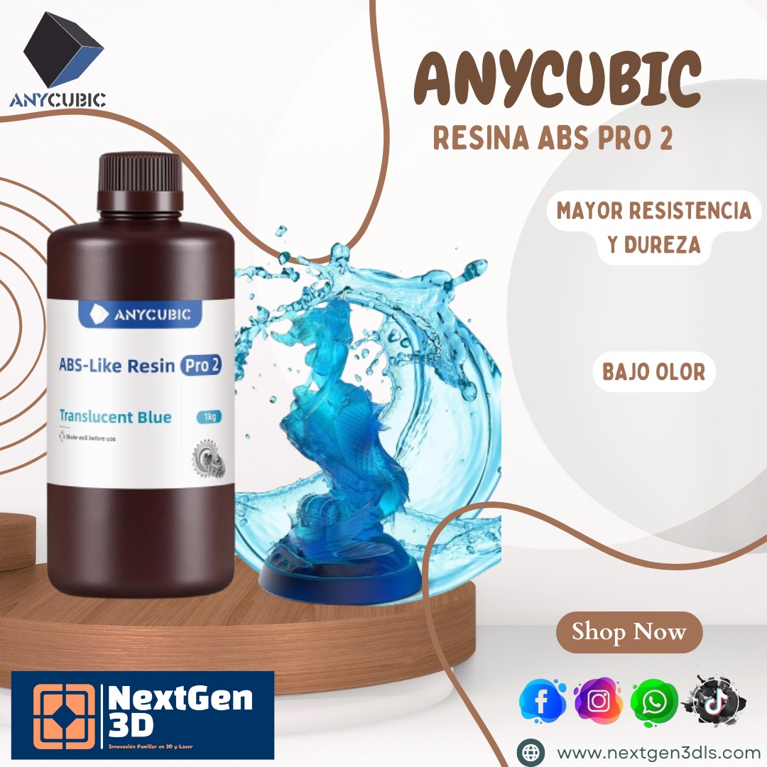 RESINA ANYCUBIC ABS PRO 2