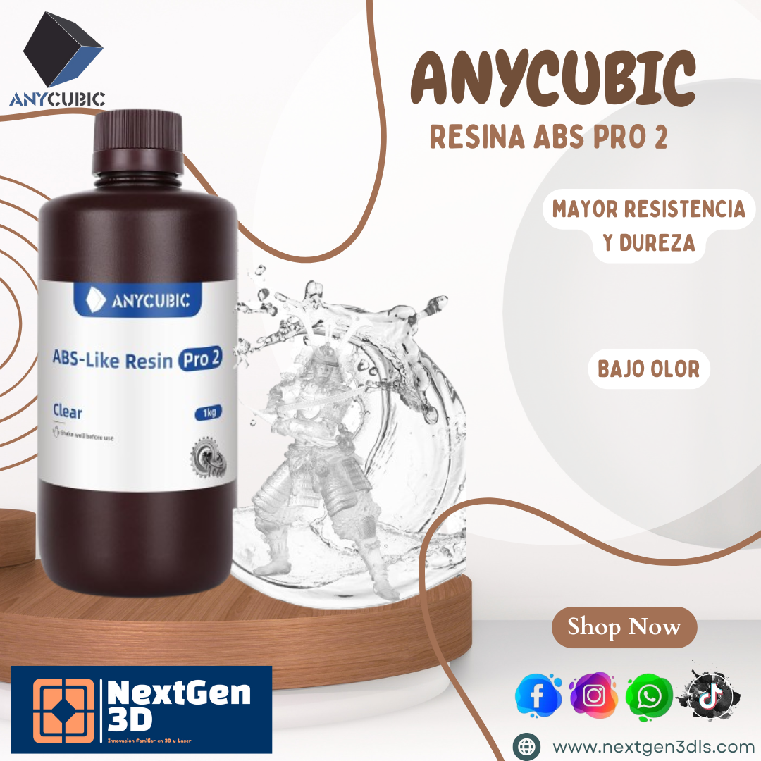 RESINA ANYCUBIC ABS PRO 2