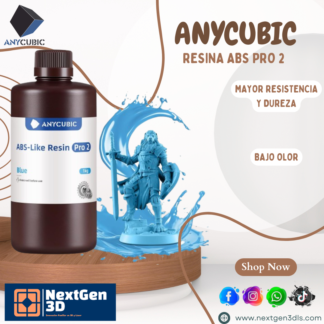 RESINA ANYCUBIC ABS PRO 2