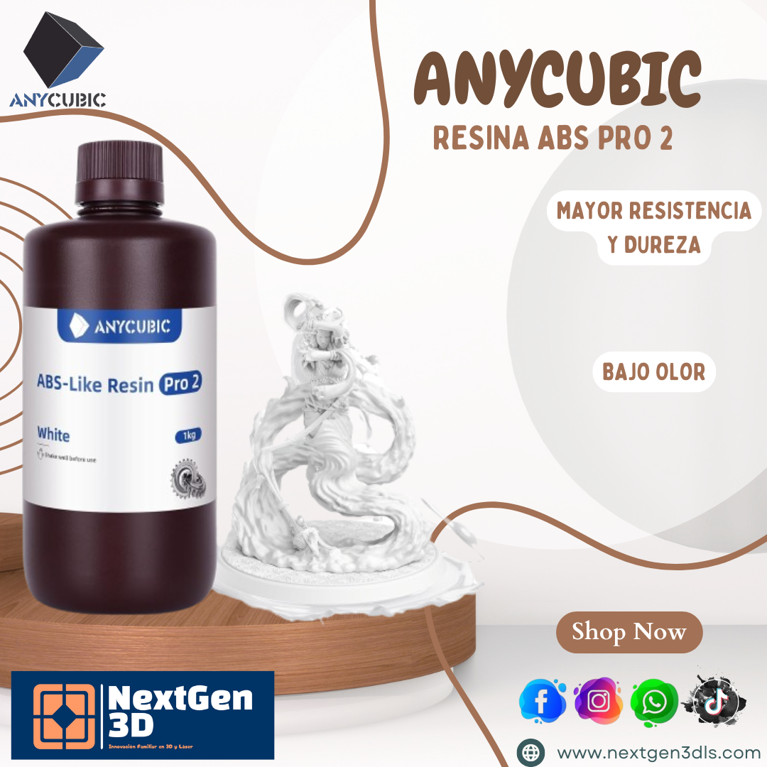 RESINA ANYCUBIC ABS PRO 2