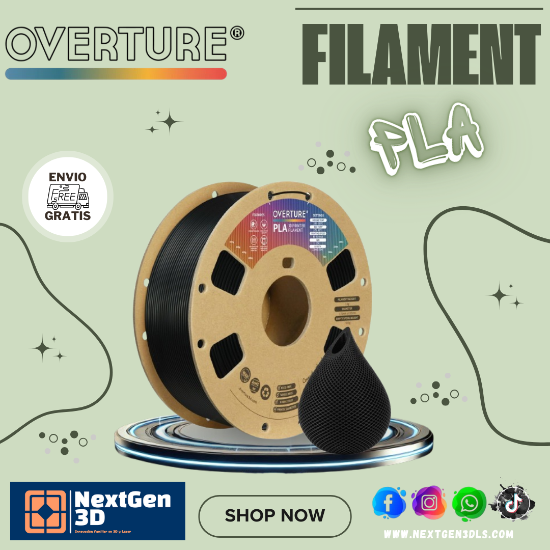 FILAMENTO OVERTURE / PLA
