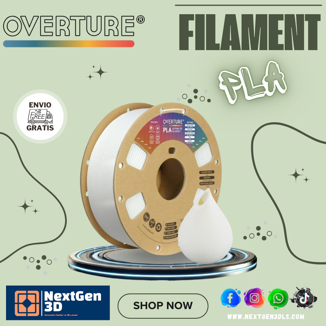 FILAMENTO OVERTURE / PLA