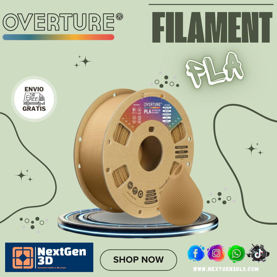 FILAMENTO OVERTURE / PLA