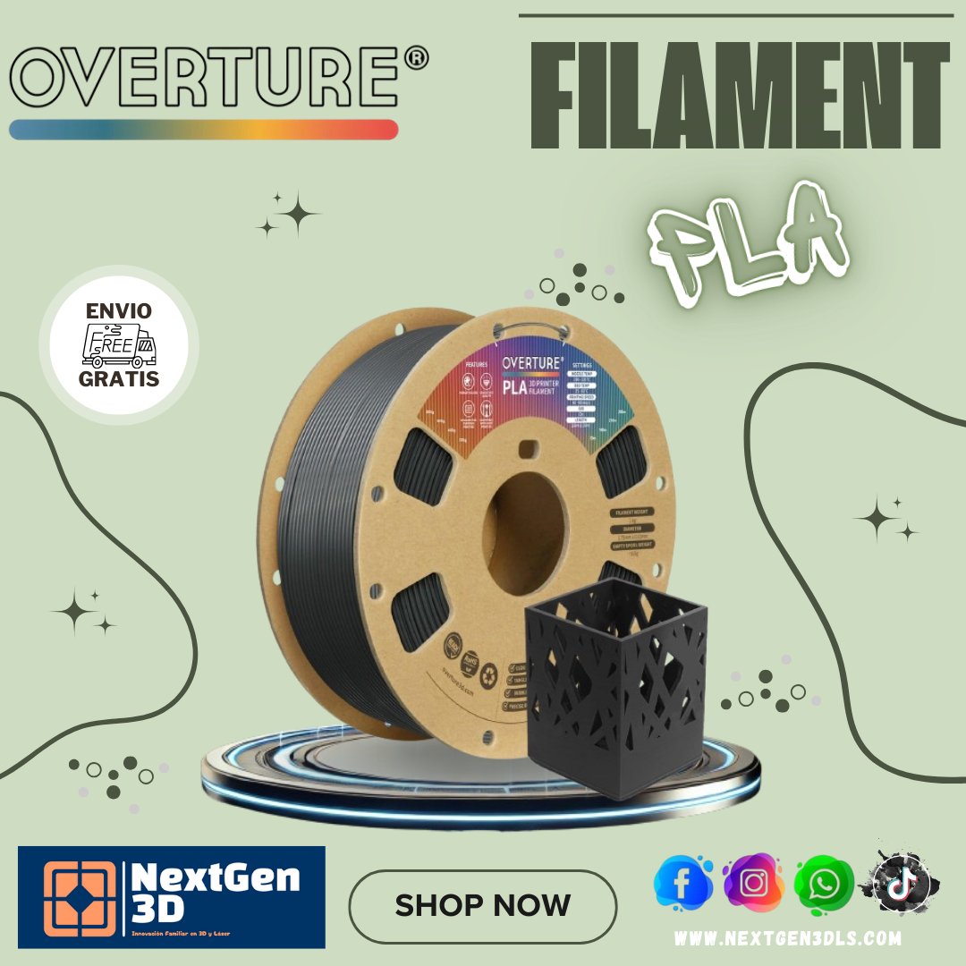 FILAMENTO OVERTURE / PLA