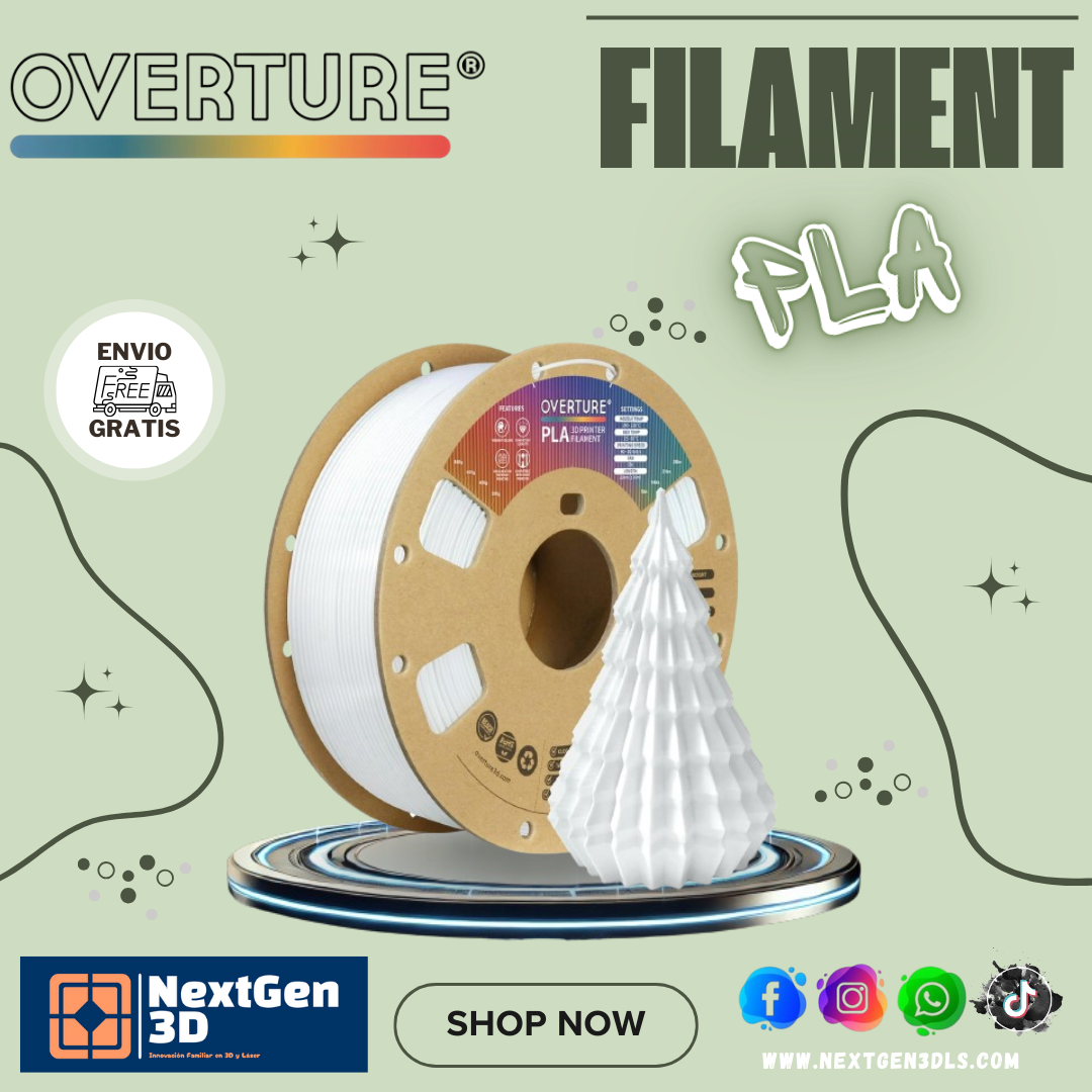 FILAMENTO OVERTURE / PLA
