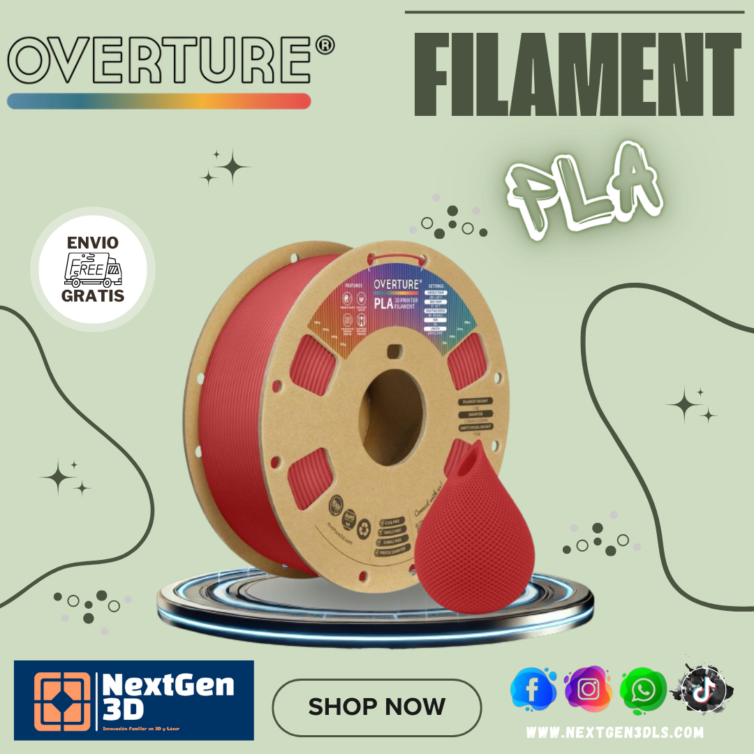 FILAMENTO OVERTURE / PLA