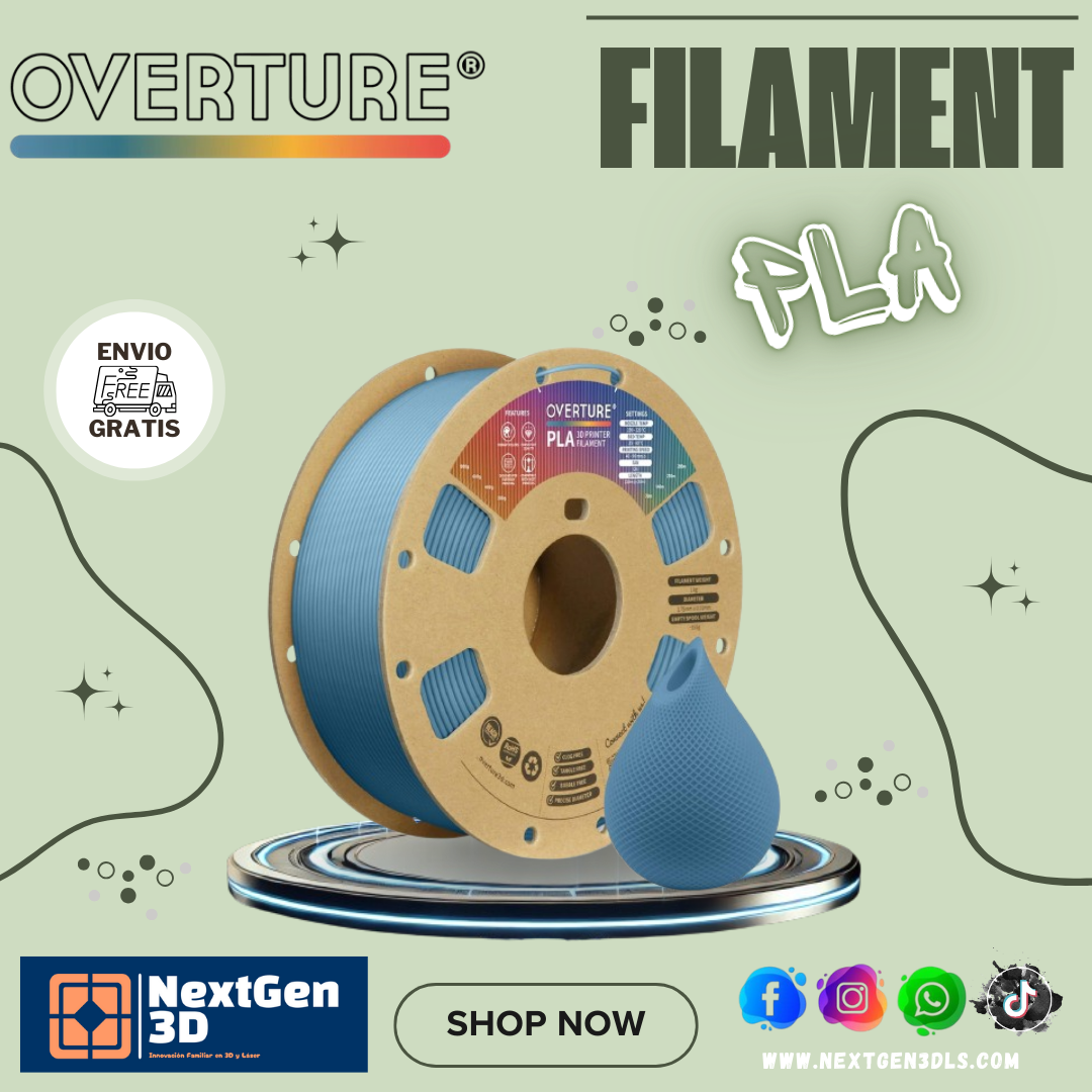 FILAMENTO OVERTURE / PLA