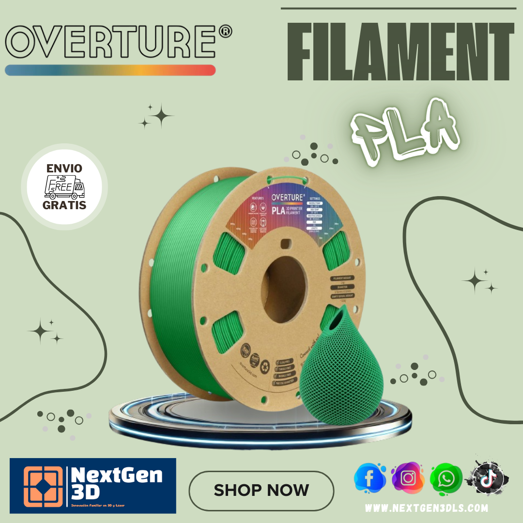 FILAMENTO OVERTURE / PLA