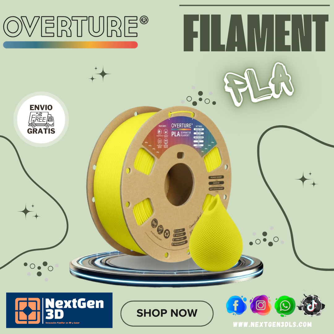 FILAMENTO OVERTURE / PLA