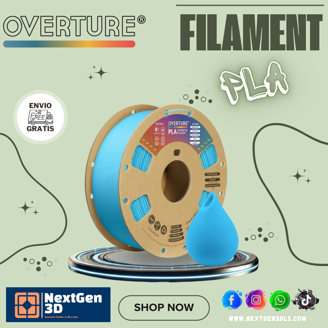FILAMENTO OVERTURE / PLA