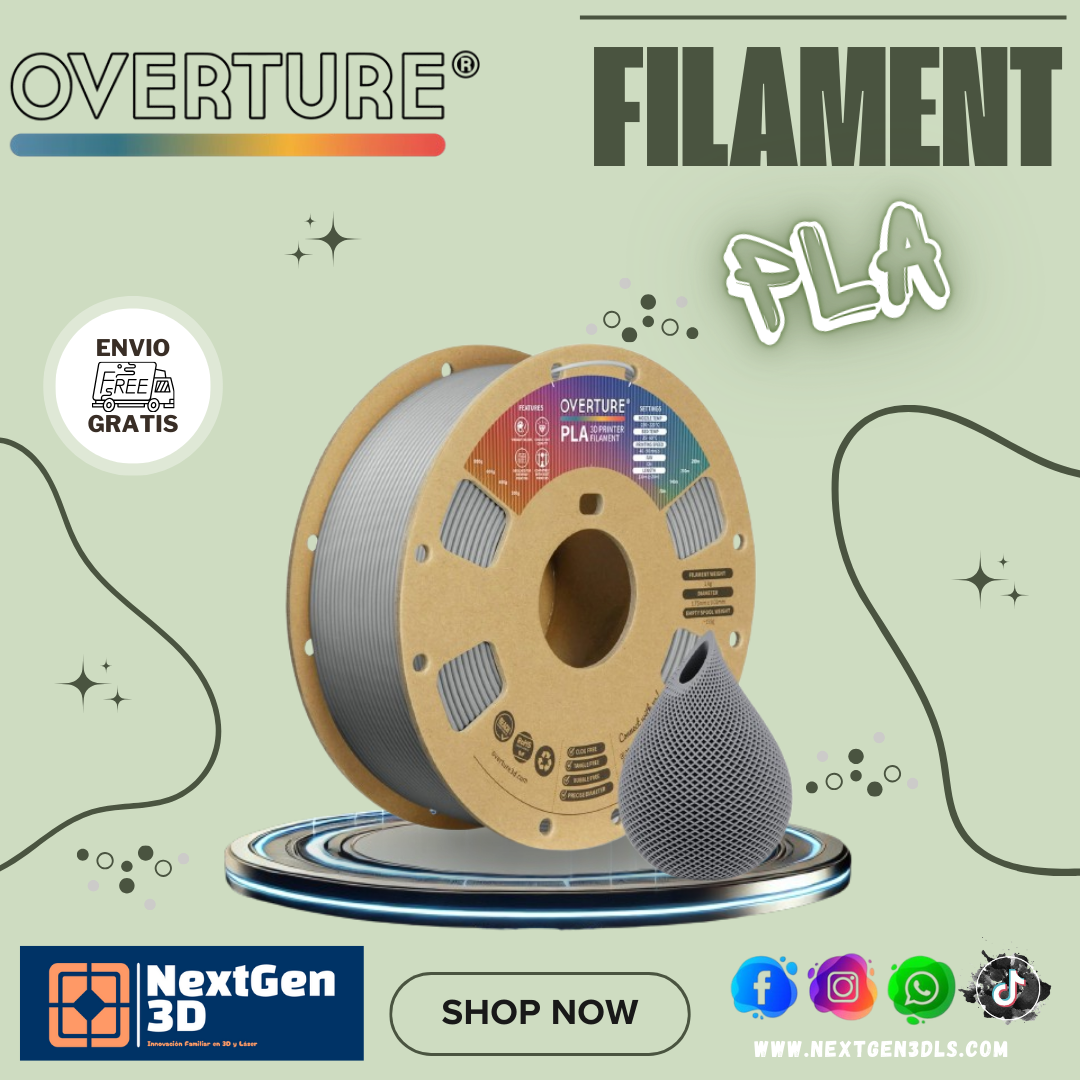 FILAMENTO OVERTURE / PLA