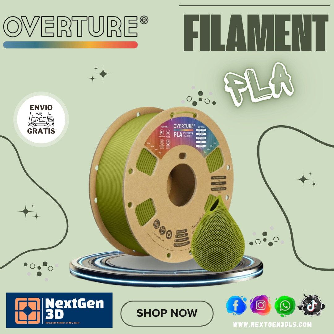 FILAMENTO OVERTURE / PLA