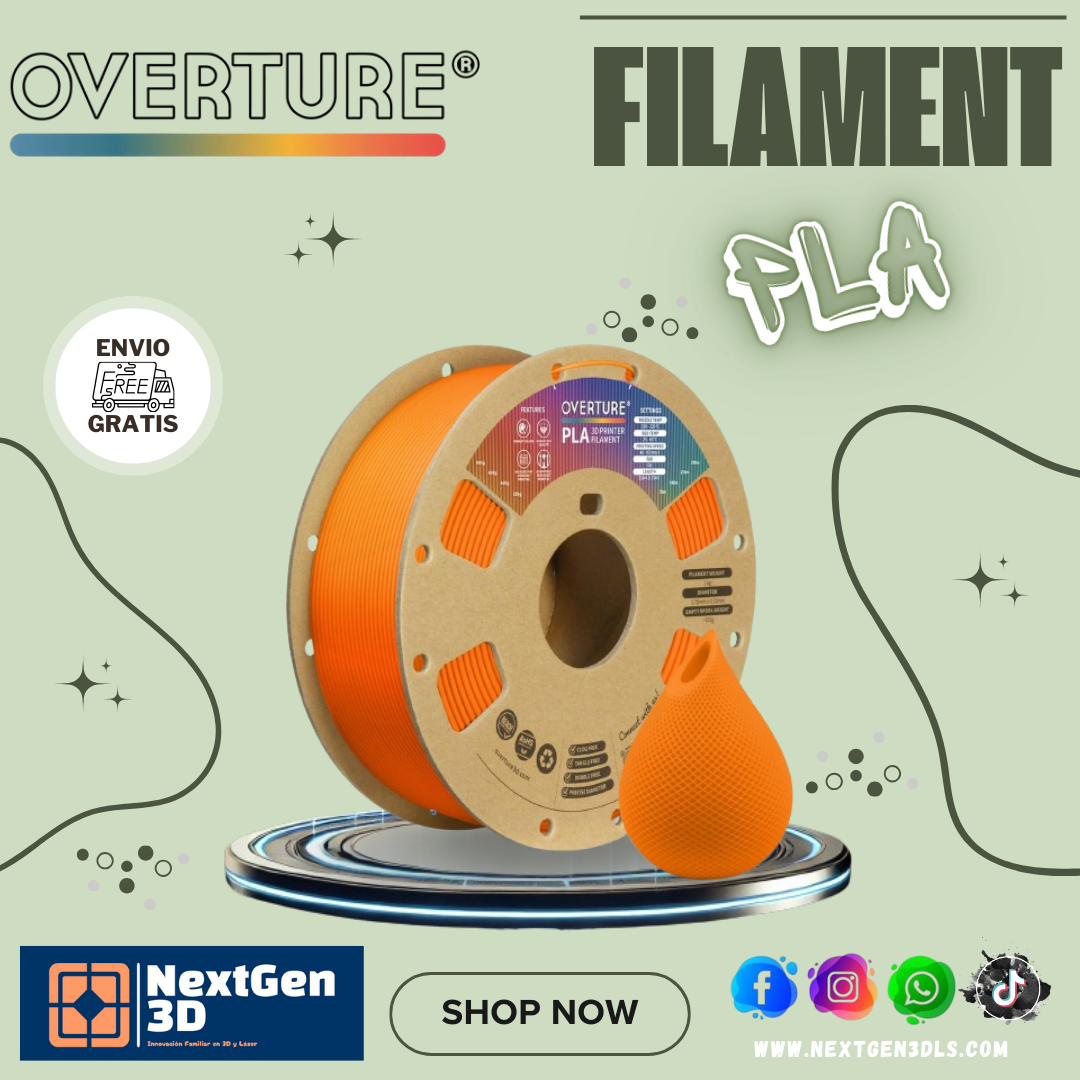 FILAMENTO OVERTURE / PLA