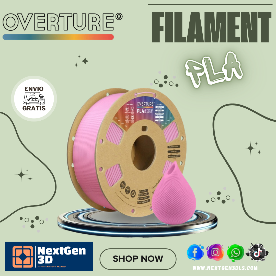 FILAMENTO OVERTURE / PLA