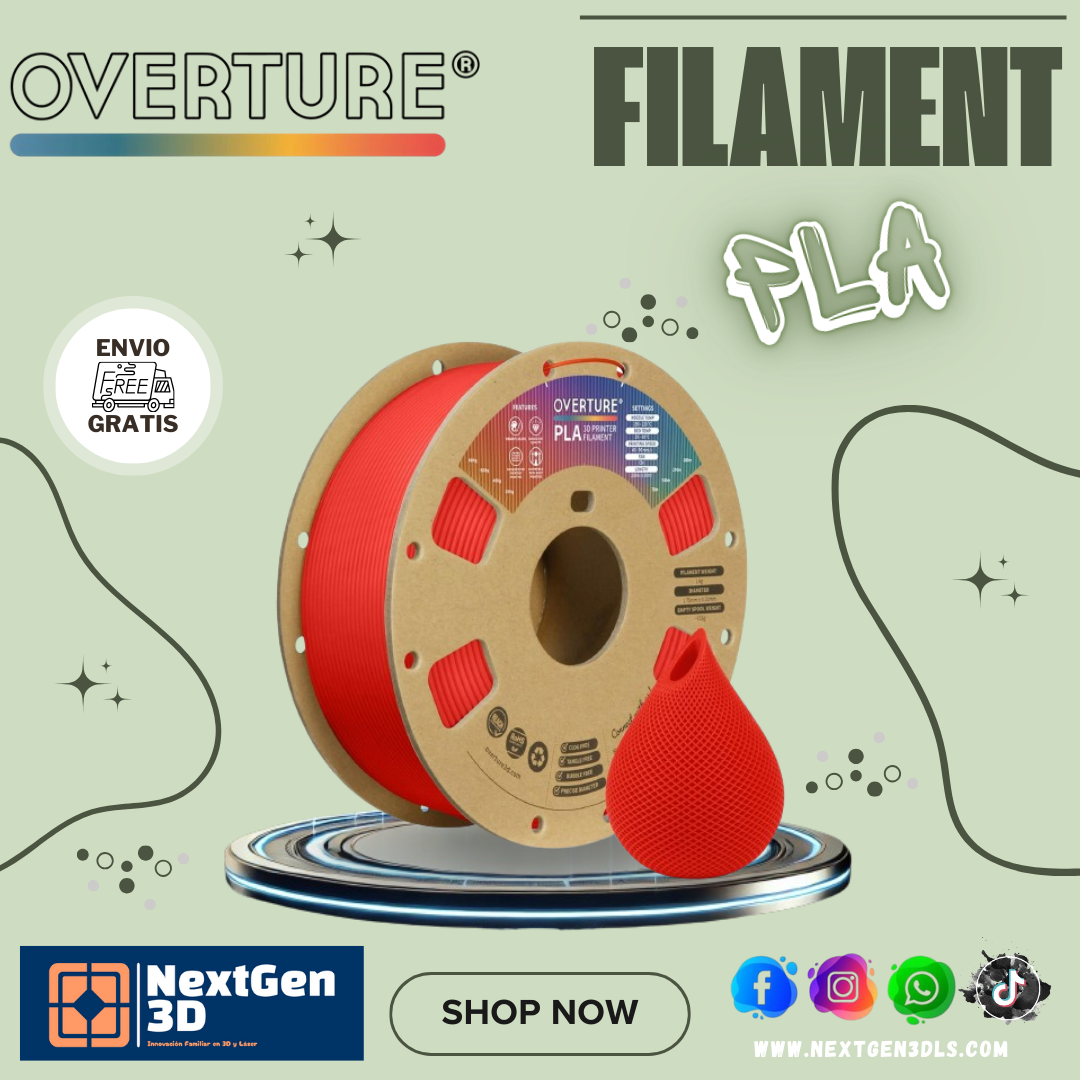 FILAMENTO OVERTURE / PLA