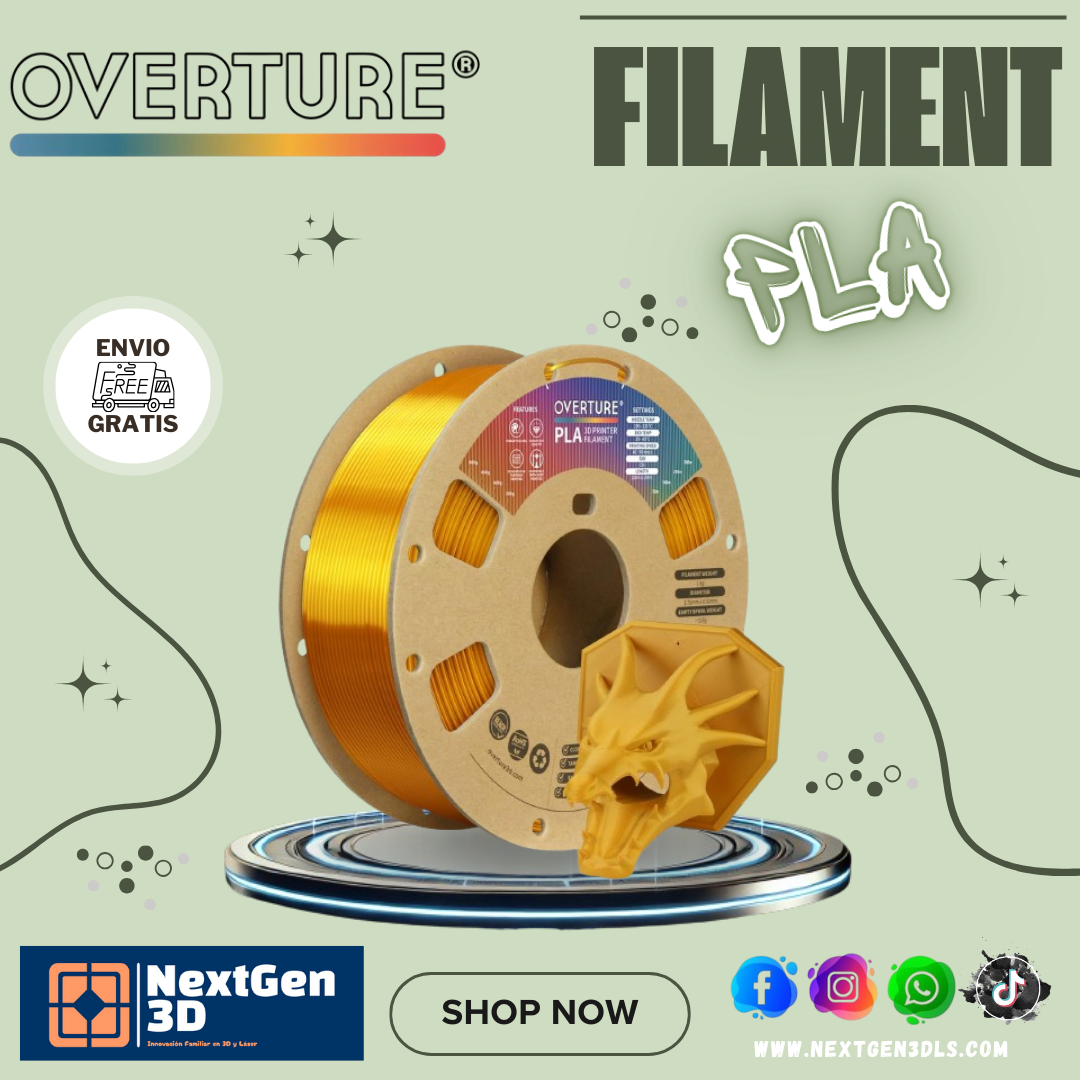 FILAMENTO OVERTURE / PLA