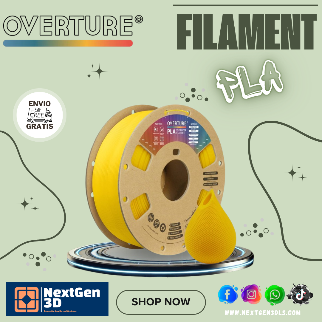 FILAMENTO OVERTURE / PLA