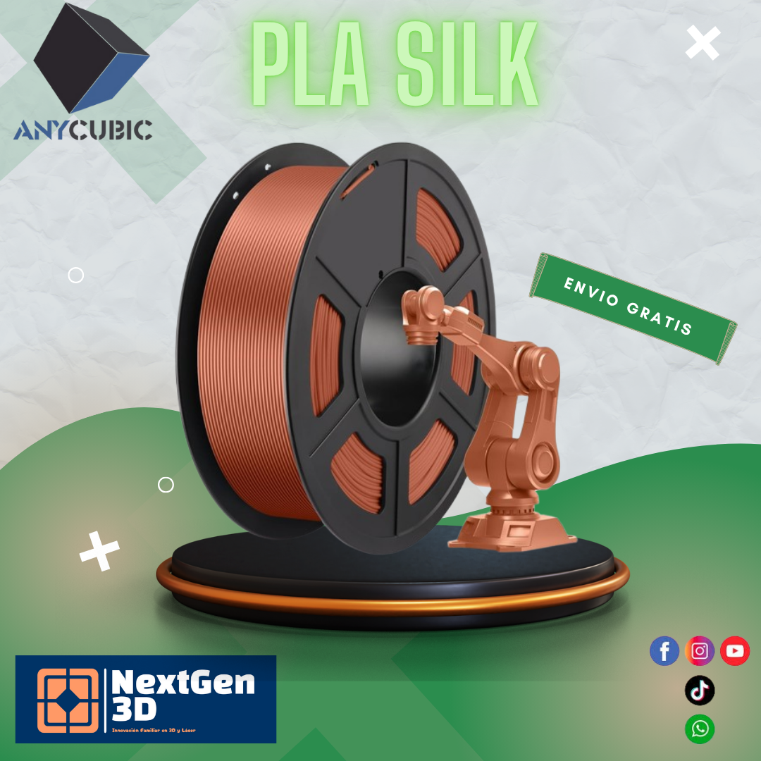 Filamento ANYCUBIC PLA SILK