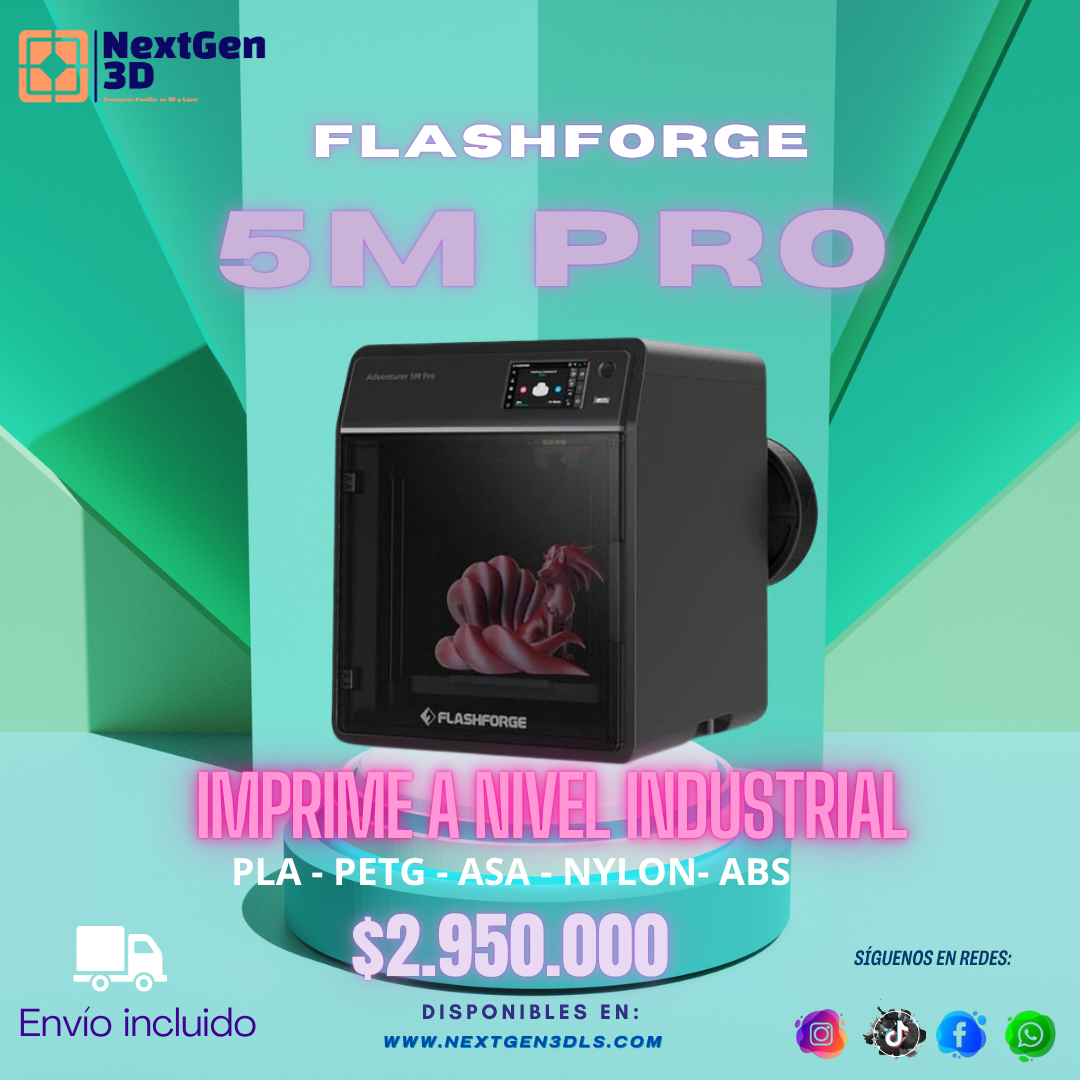 IMPRESORA 3D FLASHFORGE ADVENTURER 5M PRO