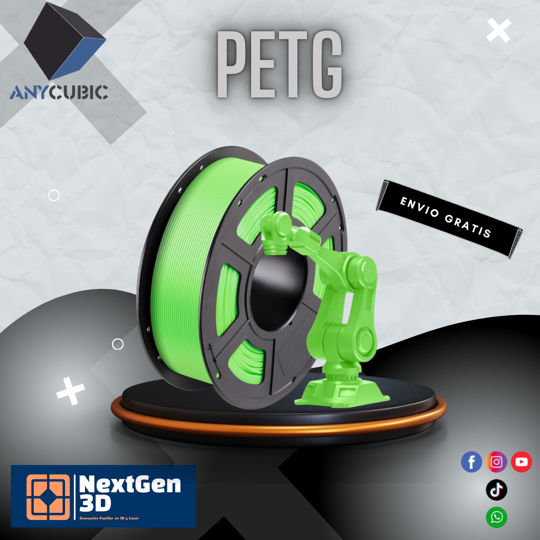 Filamento ANYCUBIC PETG