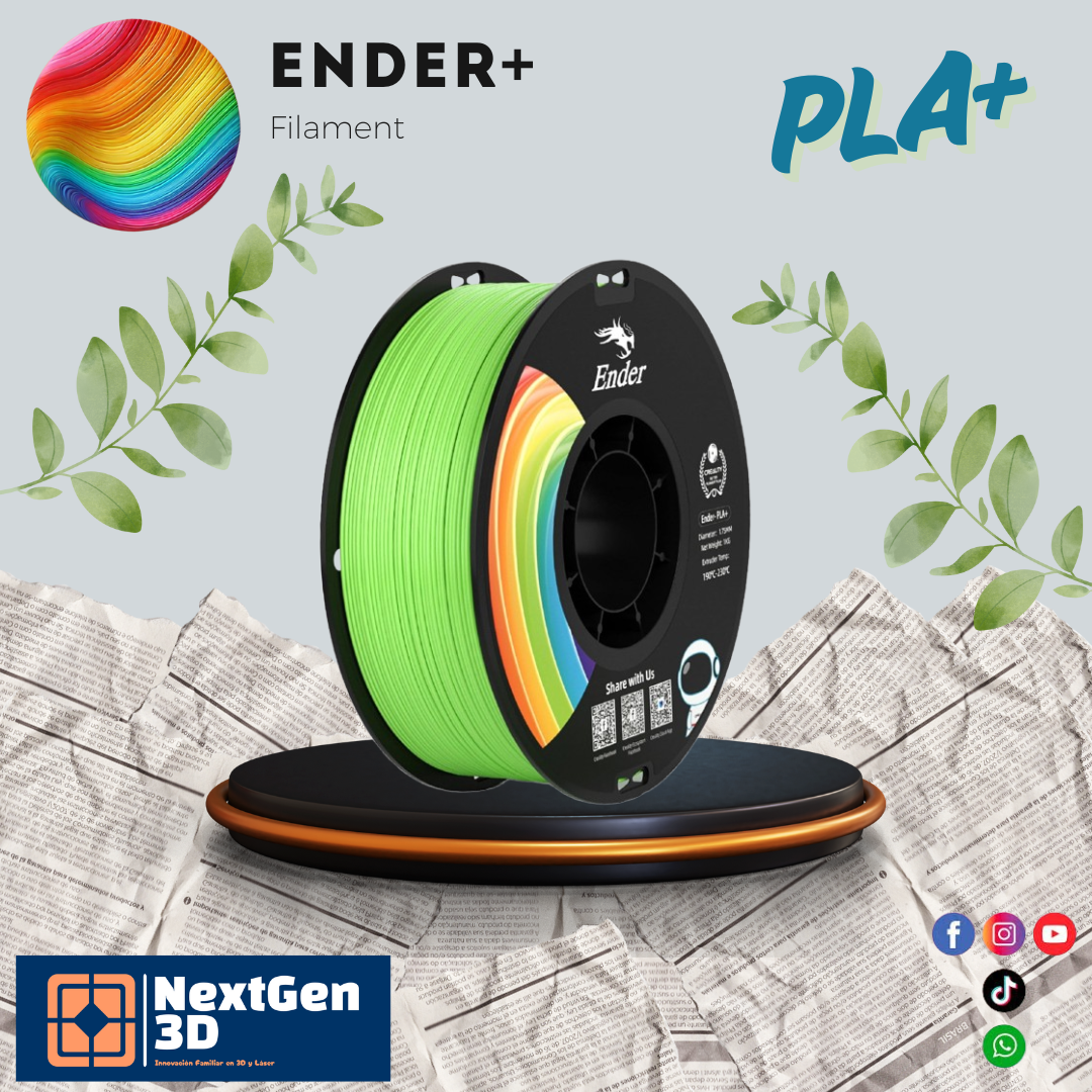 Filamento ENDER+ PLA+