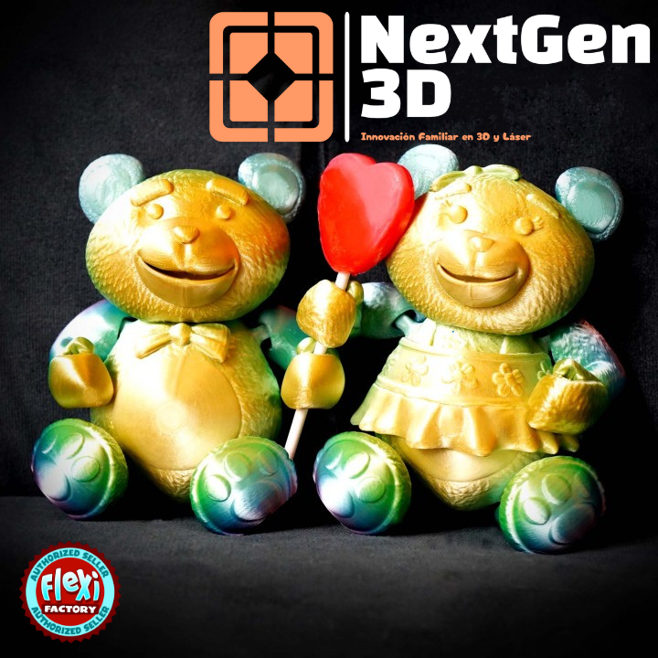 Osito Teddy Flexi 3D