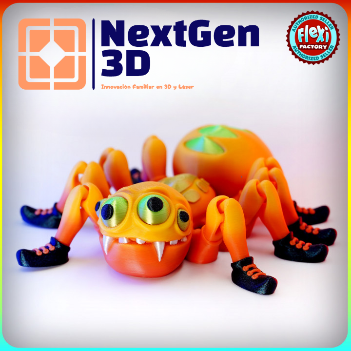 Araña Flexi 3D - Araña Articulada