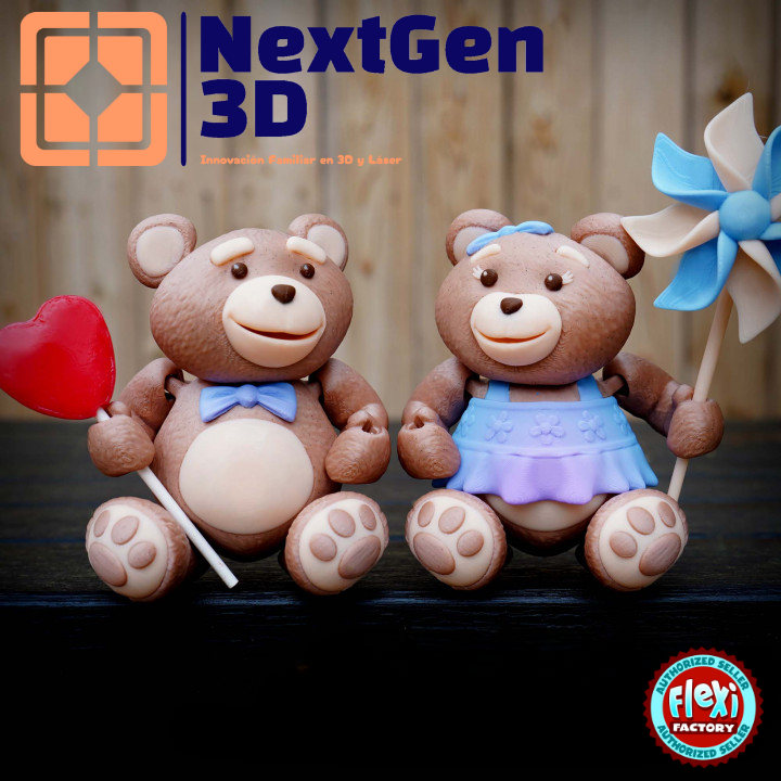 Osito Teddy Flexi 3D