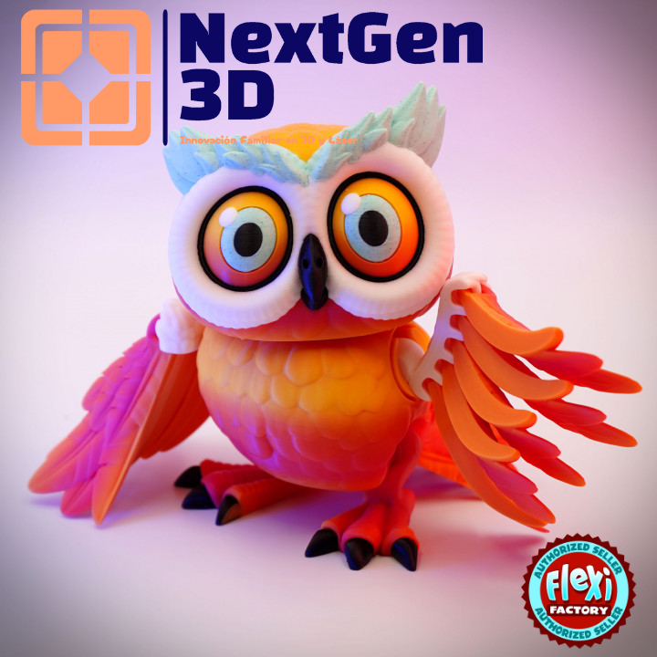 Búho Flexi 3D