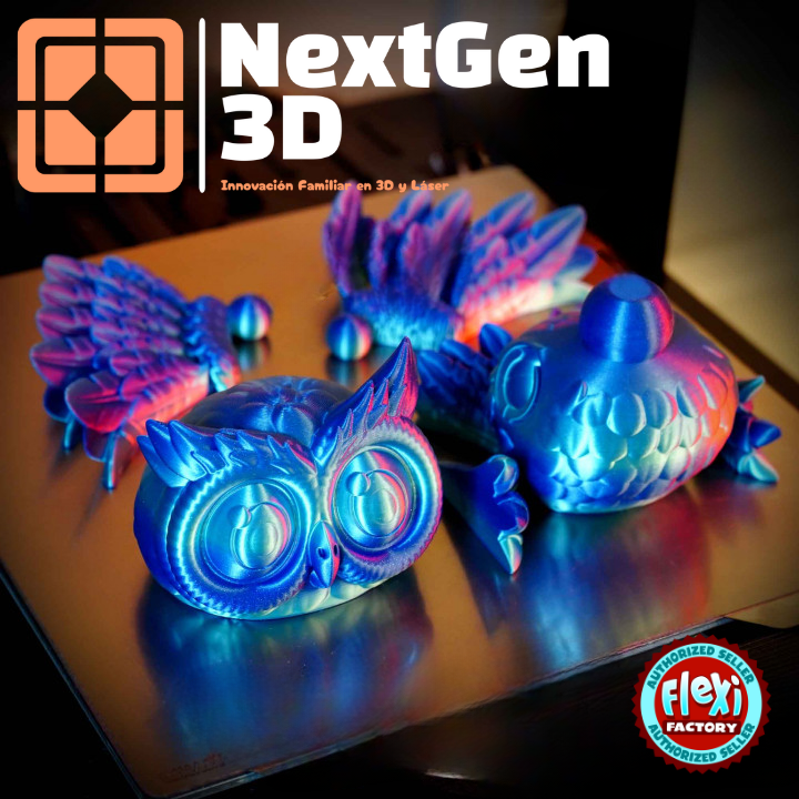 Búho Flexi 3D