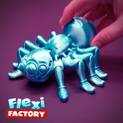 Araña Flexi 3D - Araña Articulada