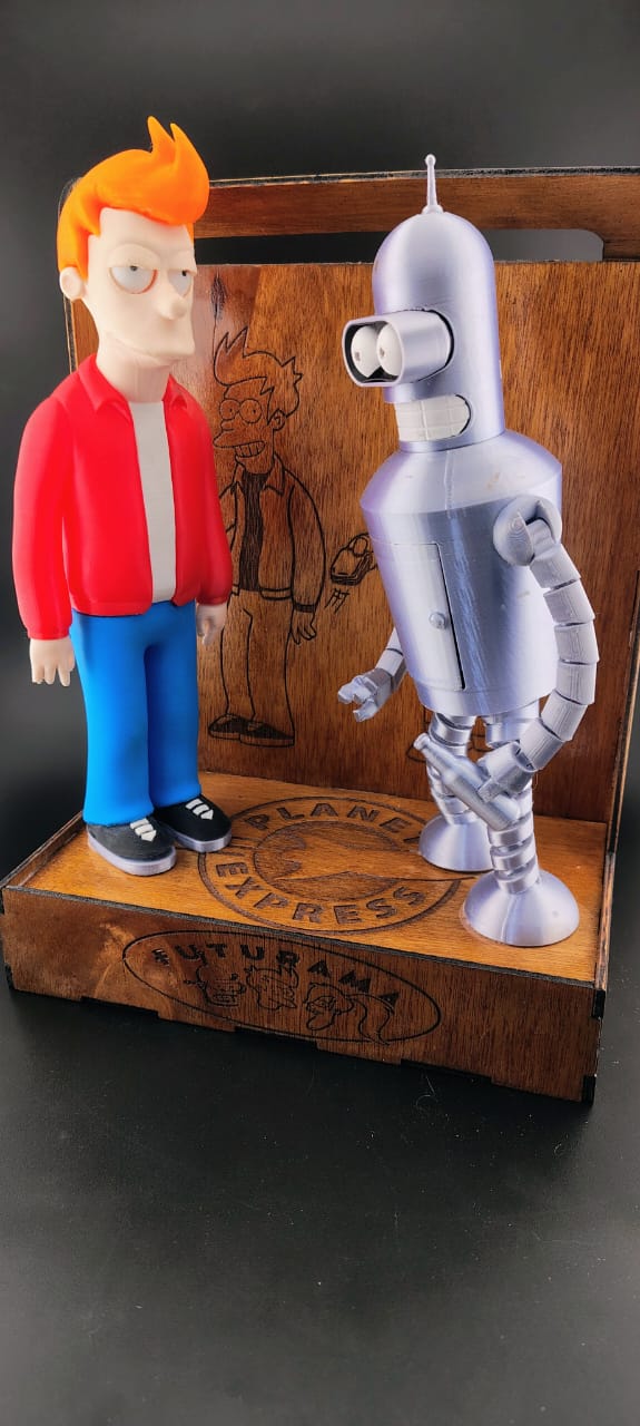 Bender y Fry Dúo Planet Express