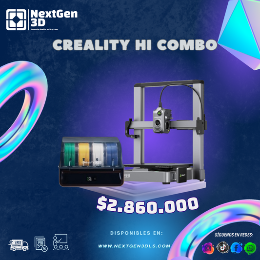Impresora 3D Creality HI Combo