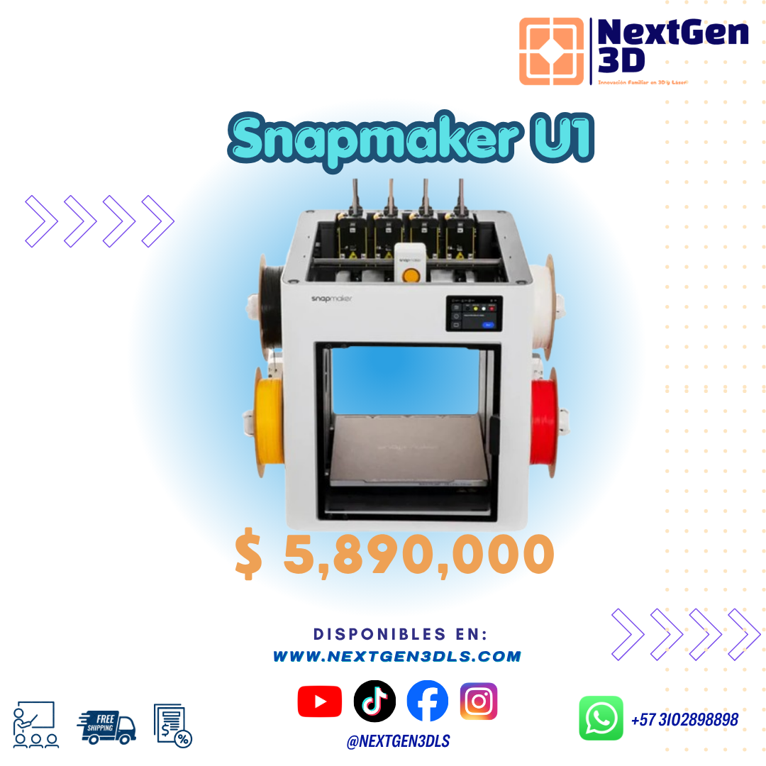 Impresora 3D Snapmaker U1