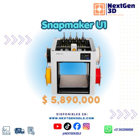 Impresora 3D Snapmaker U1