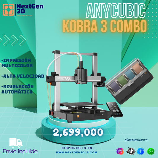 Anycubic Kobra 3 Combo Ams