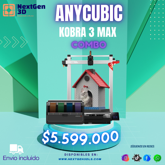 Impresora 3D Anycubic kobra 3 MAX