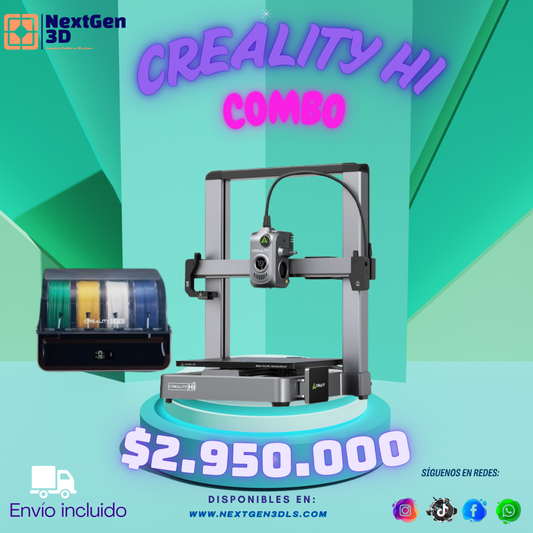 Impresora 3D Creality HI Combo