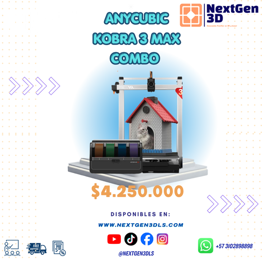 Impresora 3D Anycubic kobra 3 MAX