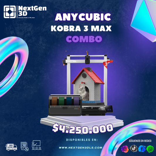 Impresora 3D Anycubic kobra 3 MAX