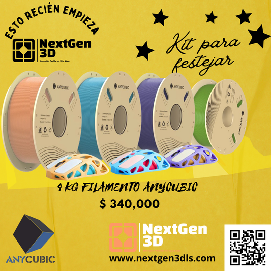 KIT Filamento Anycubic Pantone