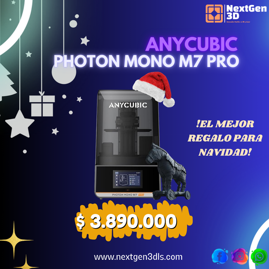 Impresora 3D resina Anycubic Photon Mono M7 Pro