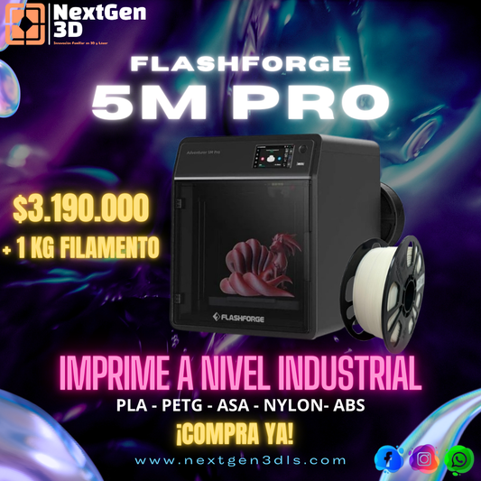 IMPRESORA 3D FLASHFORGE ADVENTURER 5M PRO