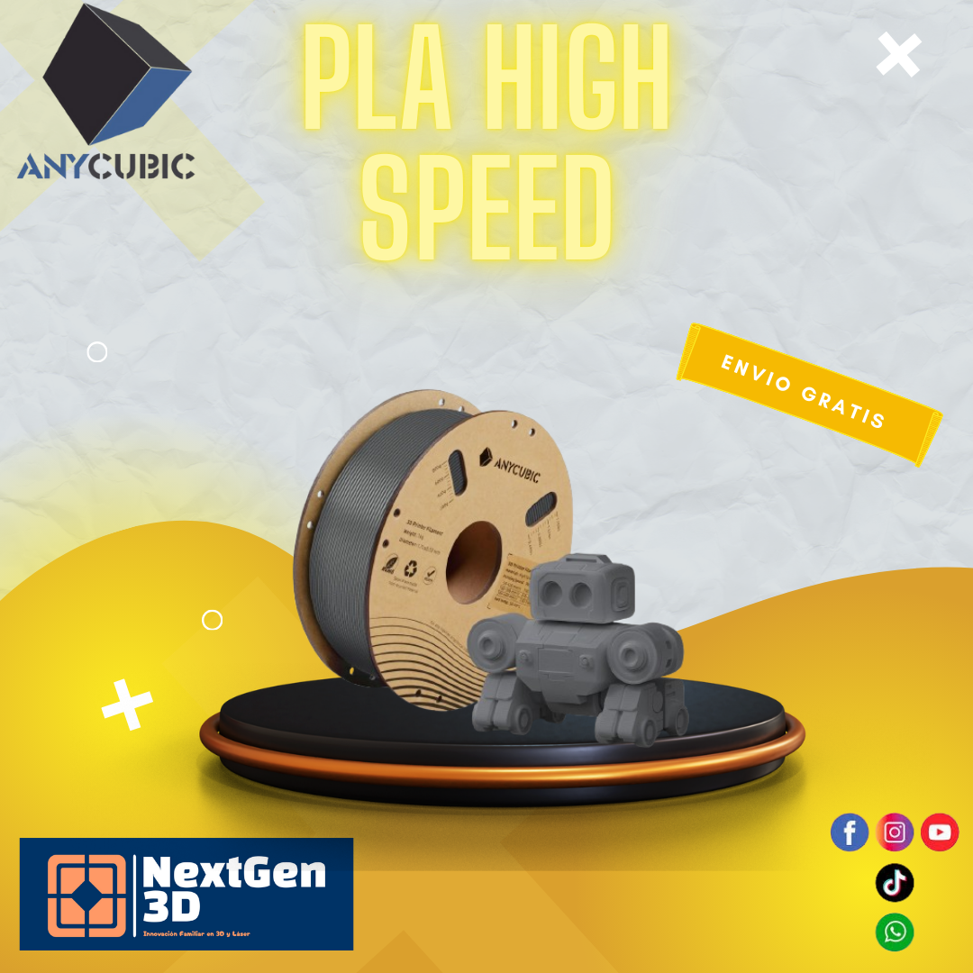 Filamento ANYCUBIC PLA HIGH SPEED