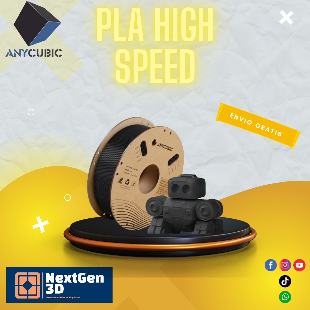 Filamento ANYCUBIC PLA HIGH SPEED