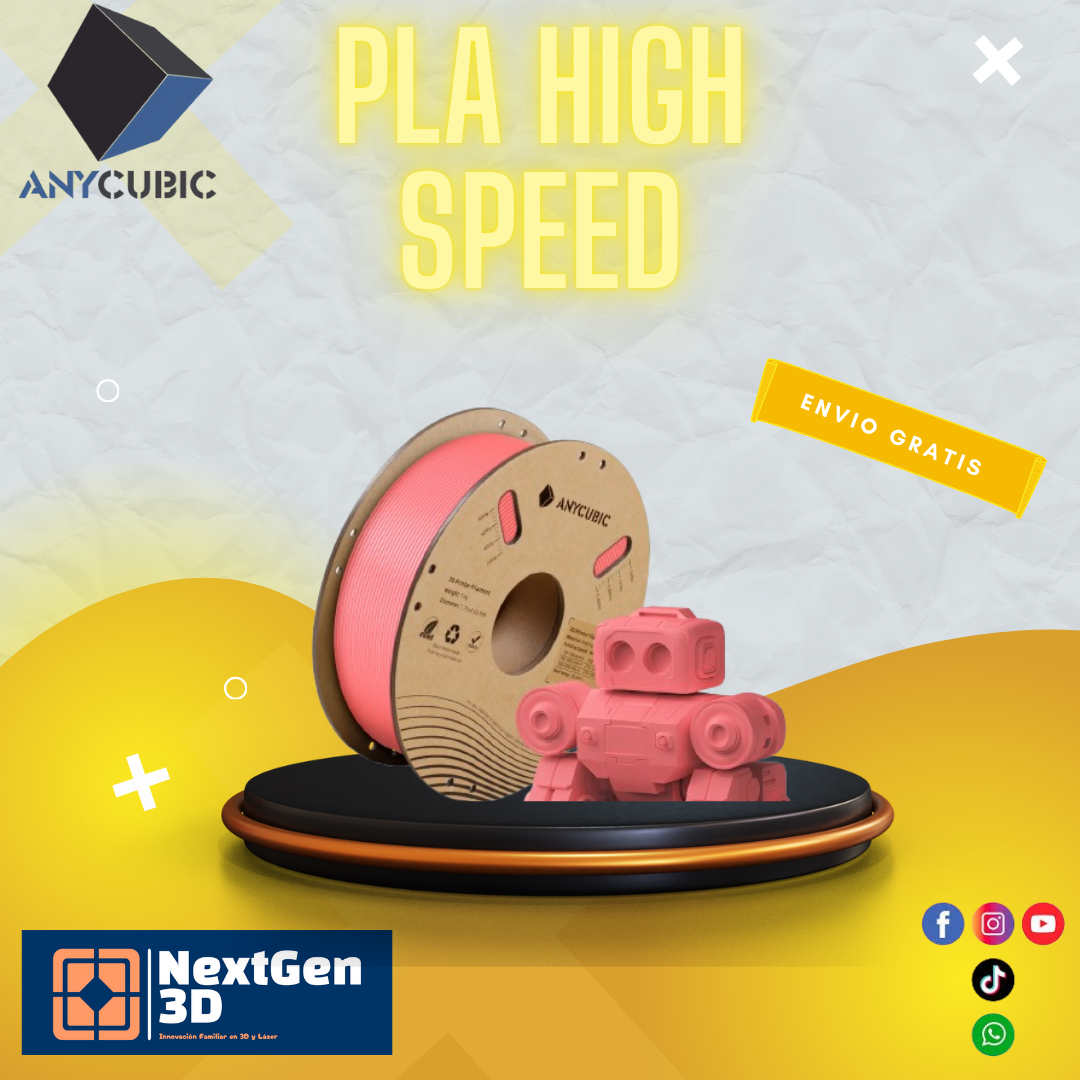 Filamento ANYCUBIC PLA HIGH SPEED